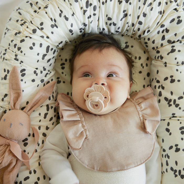Smekke, Elodie, Drool Bib, Blushing Pink