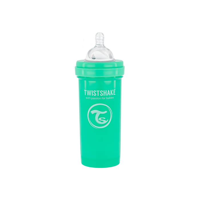 Flaske, Twistshake, Grønn, 260 ml
