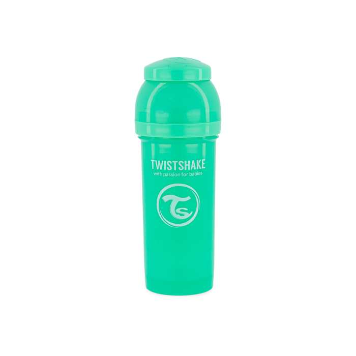 Flaske, Twistshake, Grønn, 260 ml