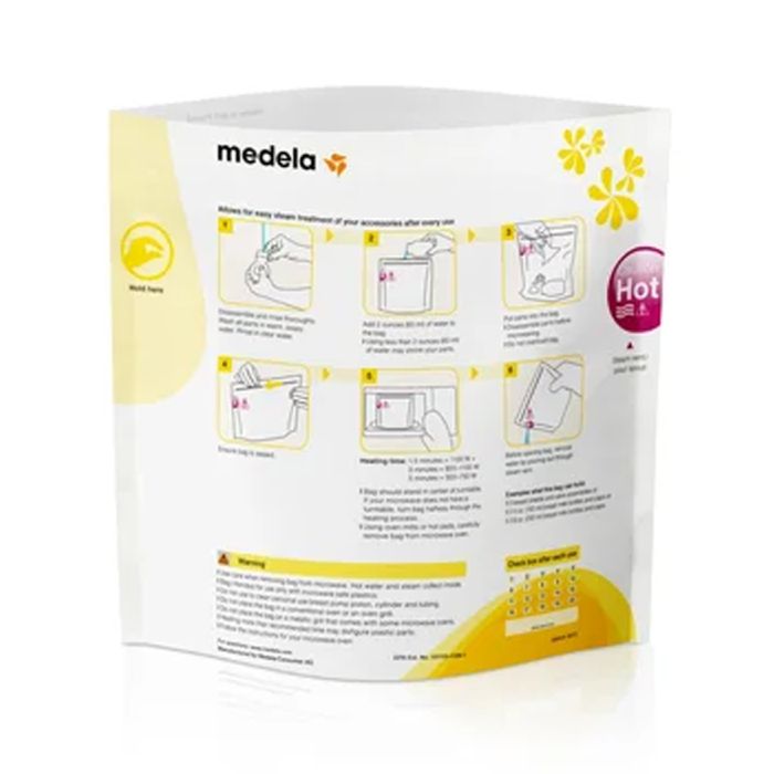 Rengjøringspose, Quick Clean, Medela, 5 pk.