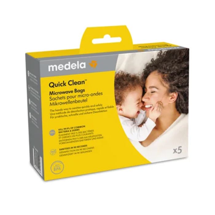Rengjøringspose, Quick Clean, Medela, 5 pk.