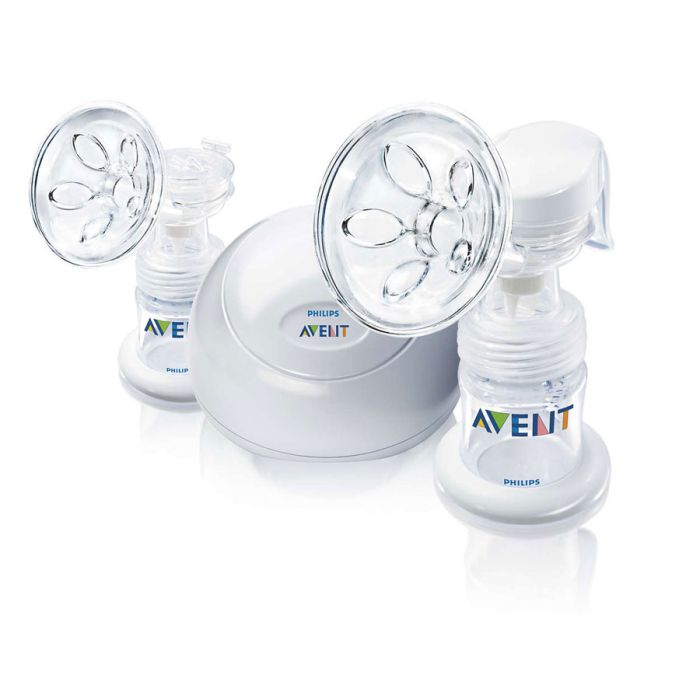 Dobbel elektrisk brystpumpe, Natural, Avent