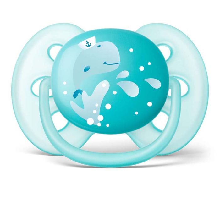 Smokk, Avent, Ultra soft, 6-18 mnd, 2pk, Turkis