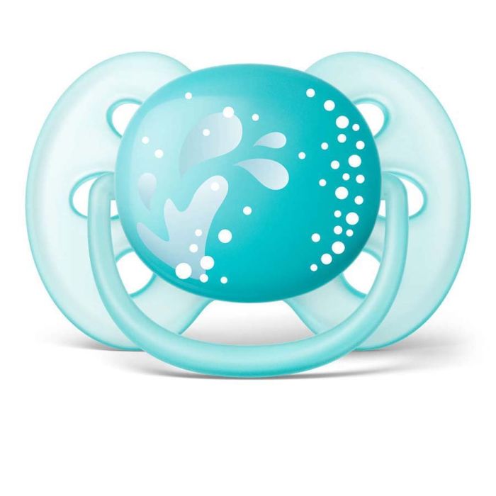 Smokk, Avent, Ultra soft, 6-18 mnd, 2pk, Turkis