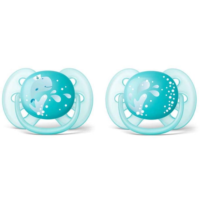 Smokk, Avent, Ultra soft, 6-18 mnd, 2pk, Turkis