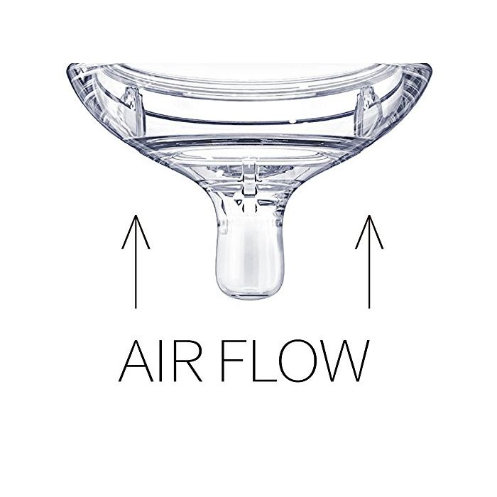 Comotomo silikon flaskesmokk fast flow 6+ mnd, 2 pk