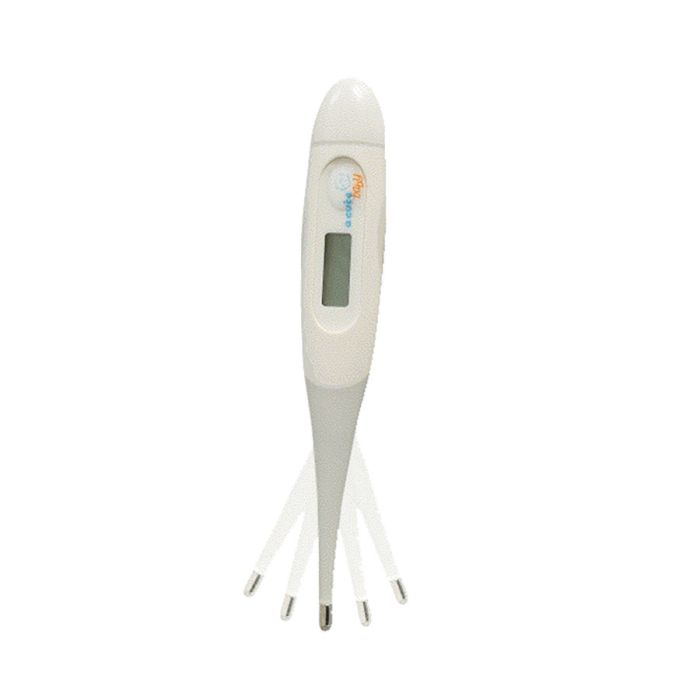 Digitalt Termometer, Acute Baby, Bøybar, Hvit