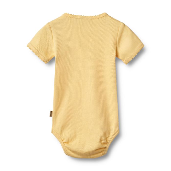 Body, Wheat, Rib, Lace Elisa, Golden Yellow