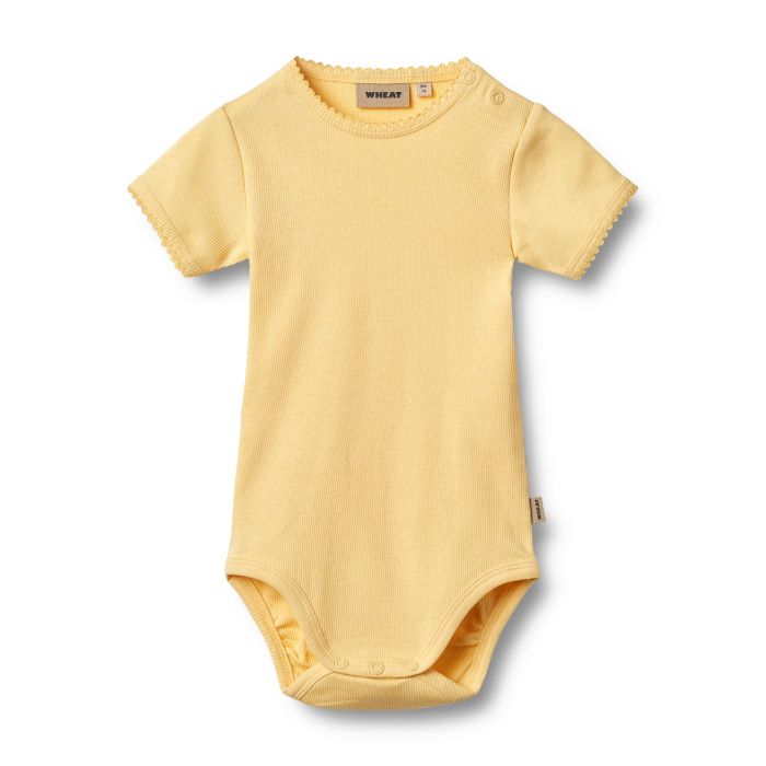 Body, Wheat, Rib, Lace Elisa, Golden Yellow