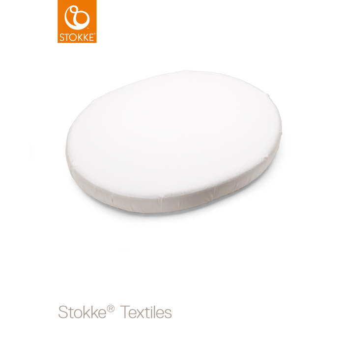 Formsydd laken, Stokke® Sleepi™ Mini, Hvit, 80cm