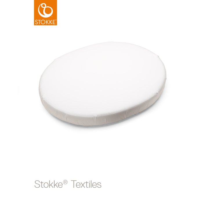 Formsydd laken, Stokke® Sleepi™, Hvit, 120cm