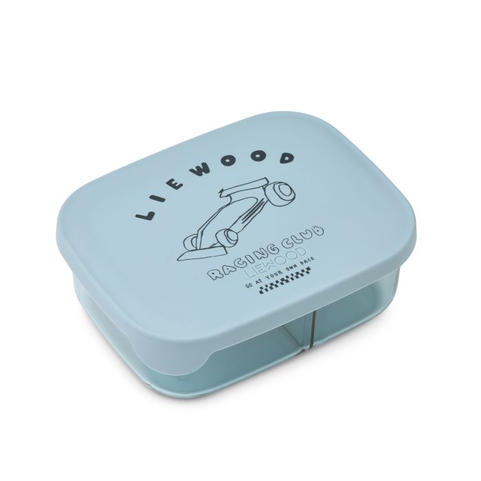 Liewood Matboks Tritan Arthur,  Race Cars / Beach Blue