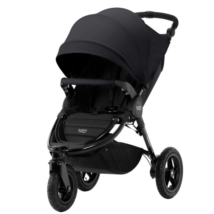 Britax B-Motion 3 Plus - Komplett m/ Kalesjepakke Cosmos Black og bagdel