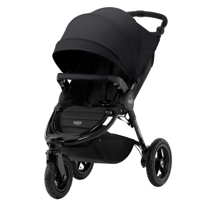 Britax B-Motion 3 Plus - Komplett m/ Kalesjepakke Cosmos Black og bagdel