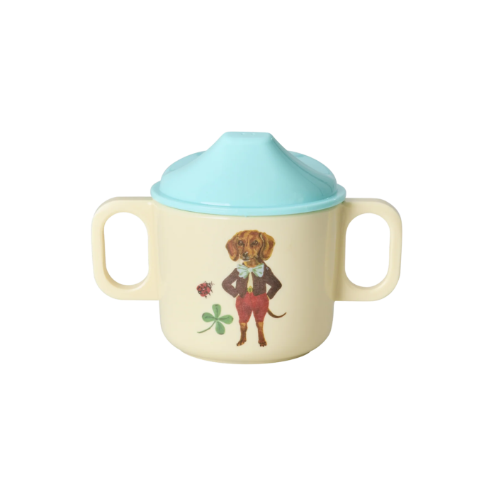 Babyservise i gaveeske, Nathalie Lété-design, Brun, Rice