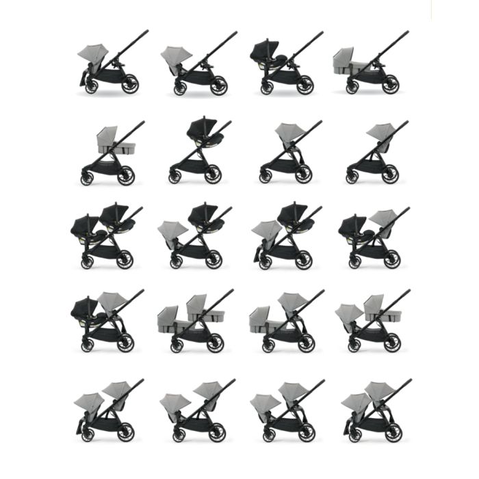 Barnevogn, BabyJogger, City Select Lux, Granite 