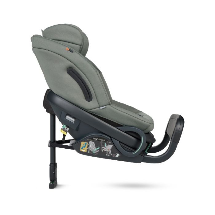 Bilstol, Besafe Stretch 2, Meadow Green Soft Breeze