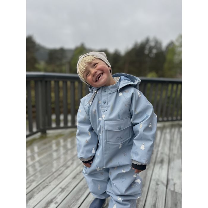 Vinterregndress, Milla&Max, Isblå