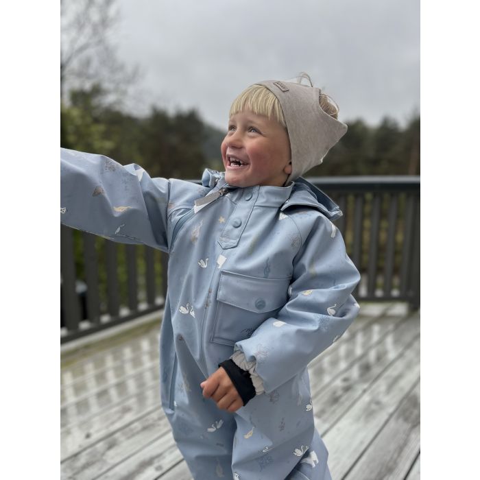 Vinterregndress, Milla&Max, Isblå