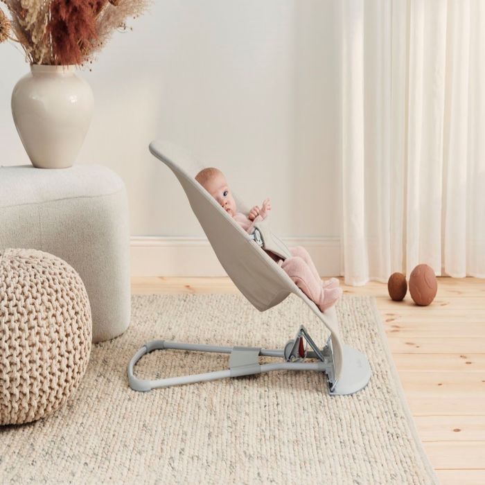 Vippestol, Babybjørn, Bliss, 3D-jersey, Lys Beige
