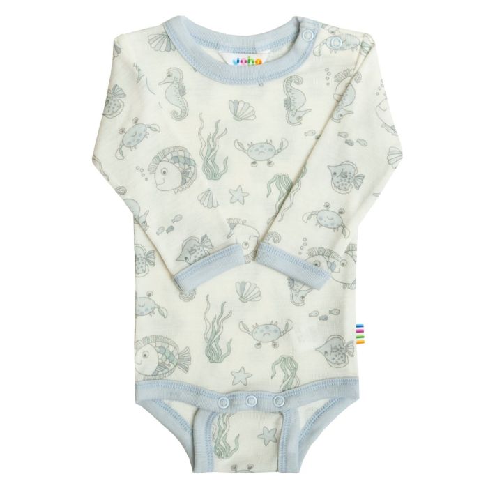 Joha Body, Sealife - Offwhite/Blå