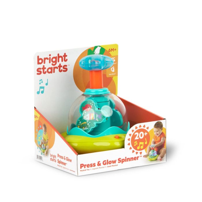 Press & Glow Spinner, Bright Starts
