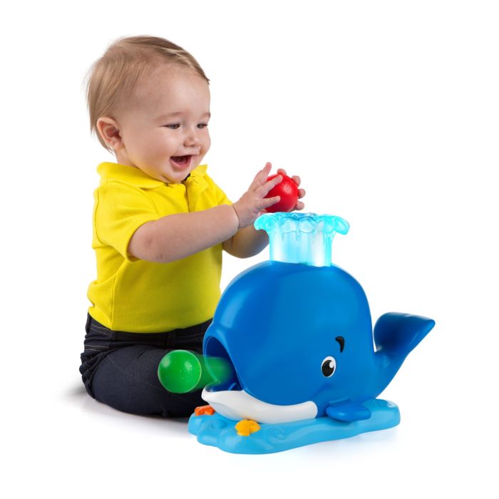 Aktivitetsleke, Bright Starts, Silly Spout Whale Popper