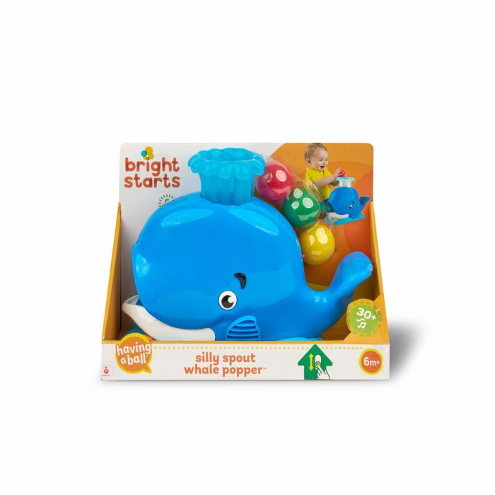 Aktivitetsleke, Bright Starts, Silly Spout Whale Popper