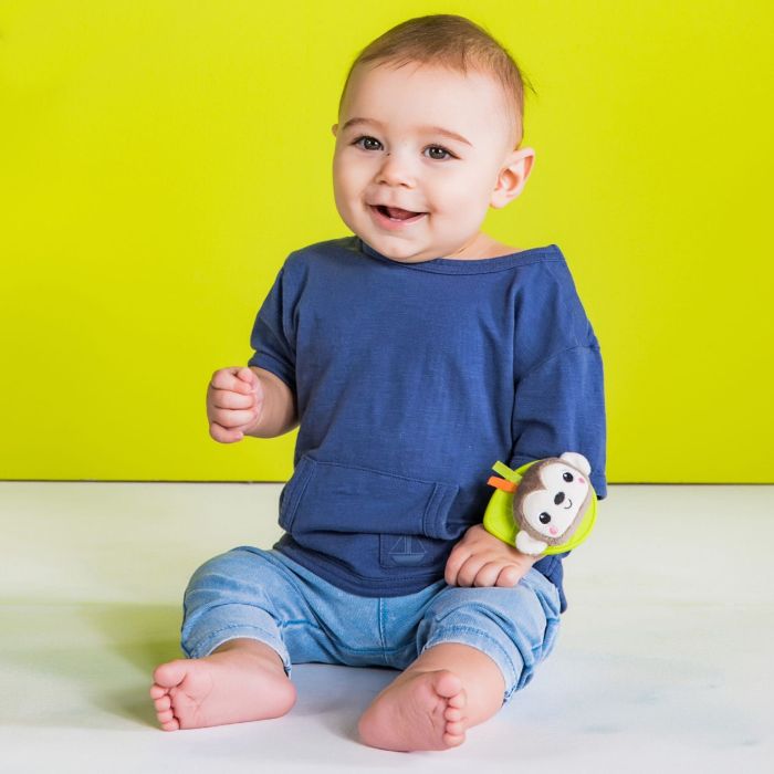 Snuggle & Teether, Brights Starts, Grønn