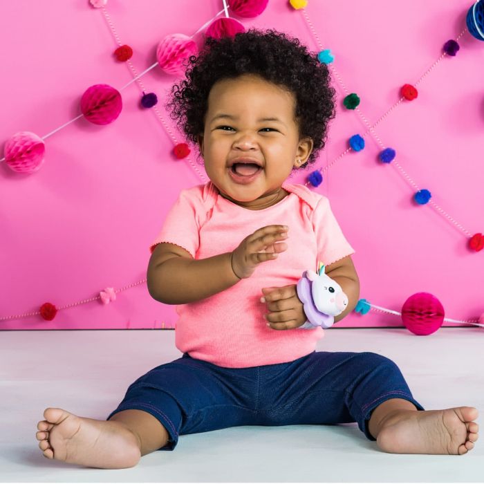 Snuggle & Teether, Brights Starts, Rosa
