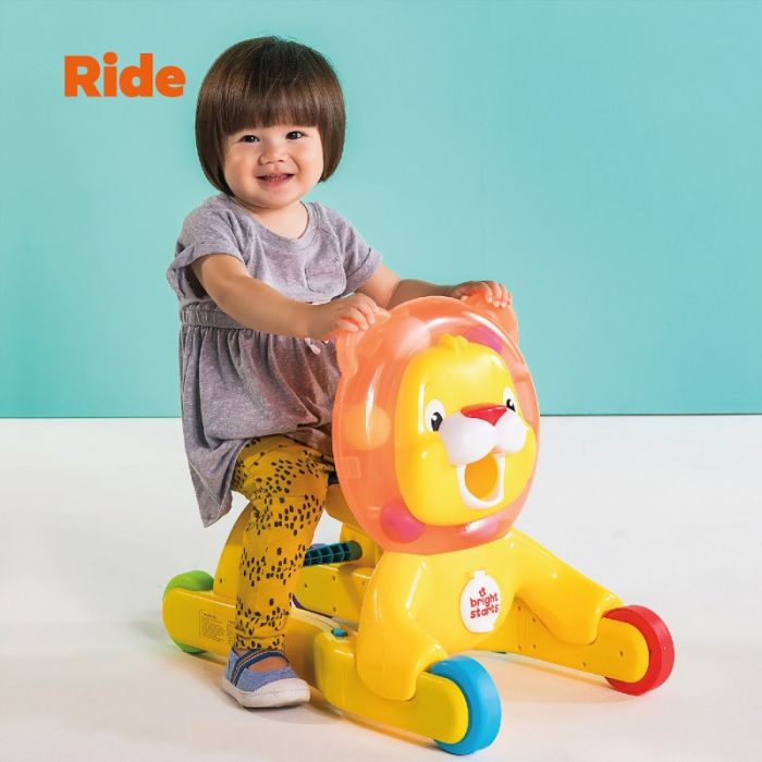3-in-1 Step 'n Ride Lion, Bright Starts