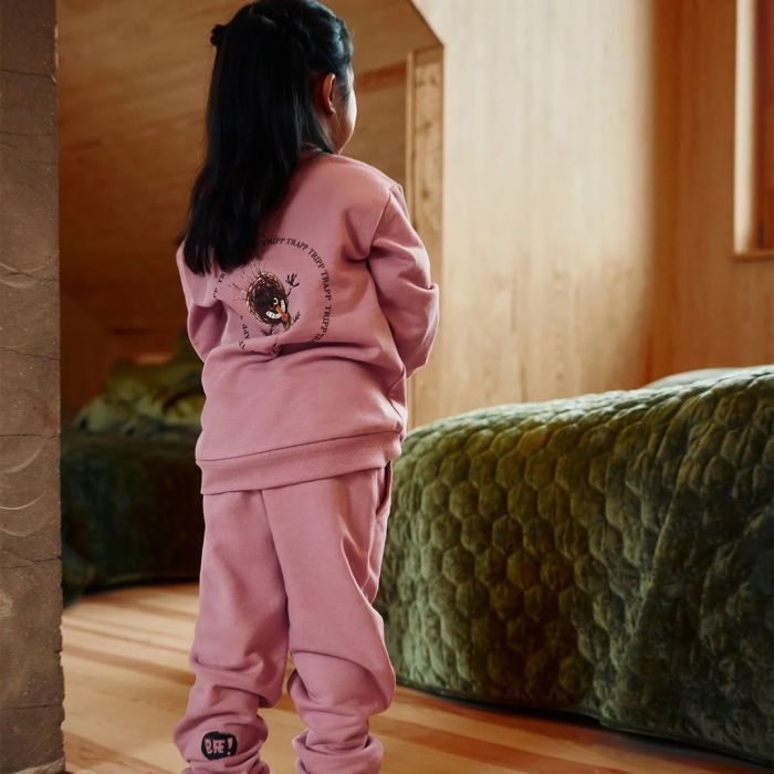 Bukkene Joggedress, Gullkorn Design, Tåkerosa
