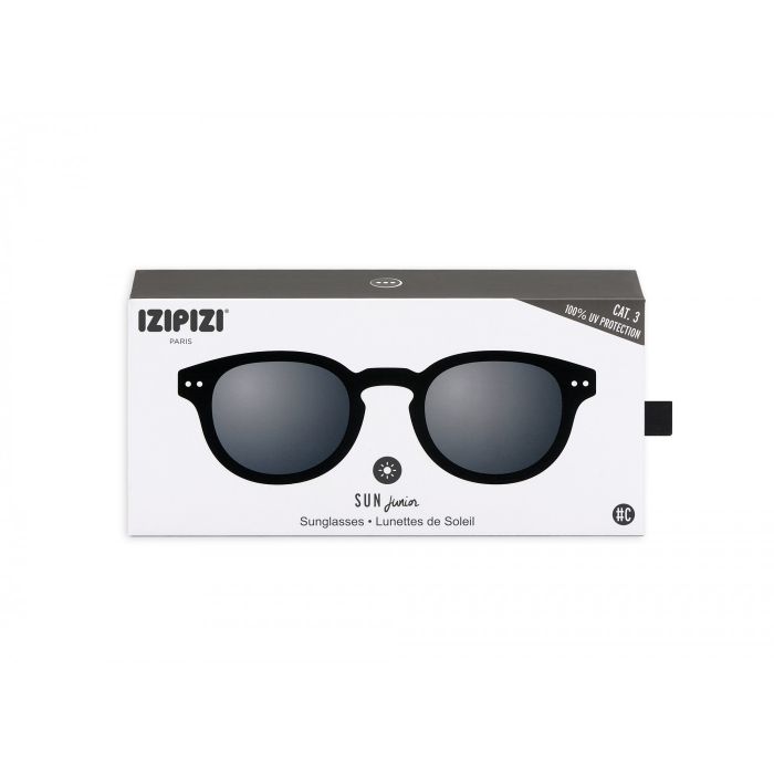 IZIPIZI® #C Sun Junior Solbriller 5-10 år, Black