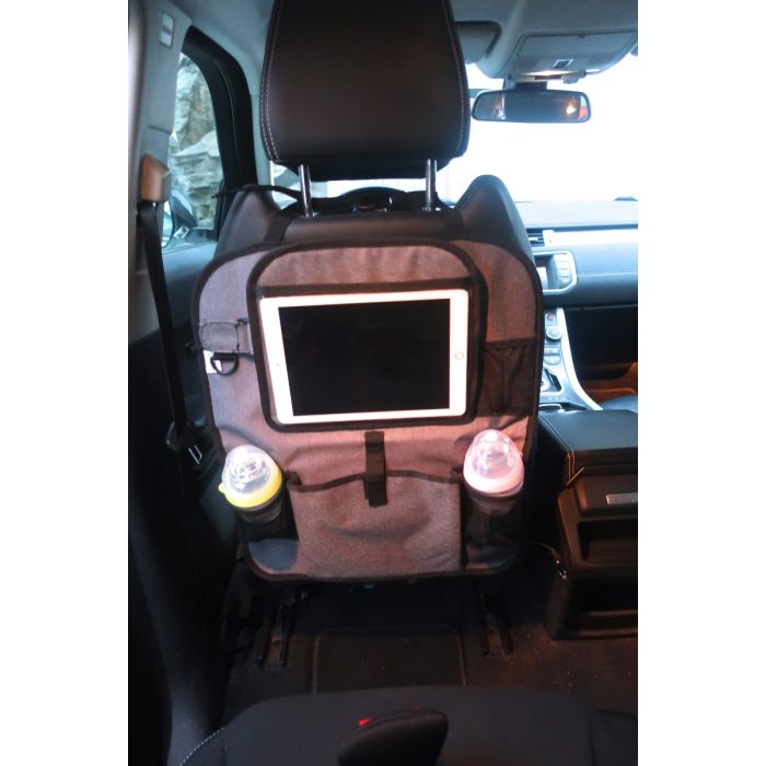 Tablet- og Setebeskytter, 4ME, Gråmelert