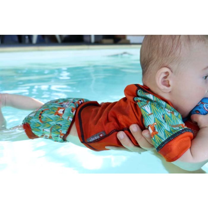 Badebleie, Close, Tiger, XLarge, 13-16 kg