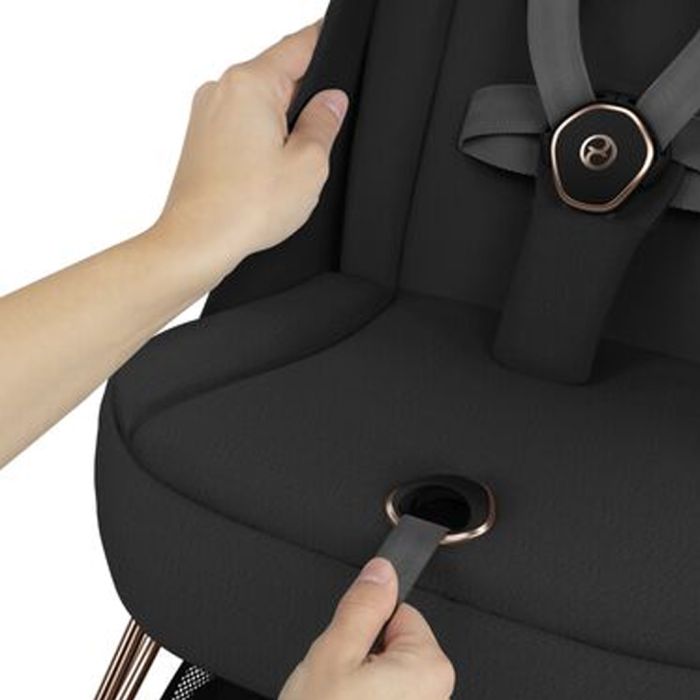 Barnevogn, Cybex, Coya, Rosegold, Mirage Grey/Dark Grey, 2025