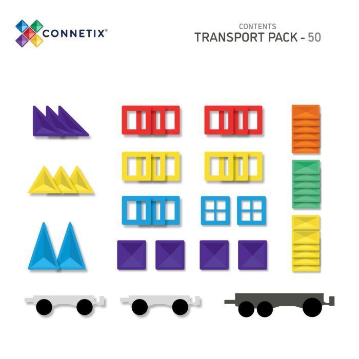 Magnetiske Leker, Connetix, Rainbow Transport