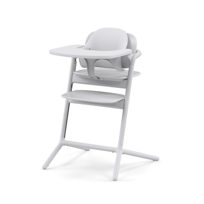 Spisestol, Cybex, Lemo 4-in-1, All White, Inkl Læringstårnsett