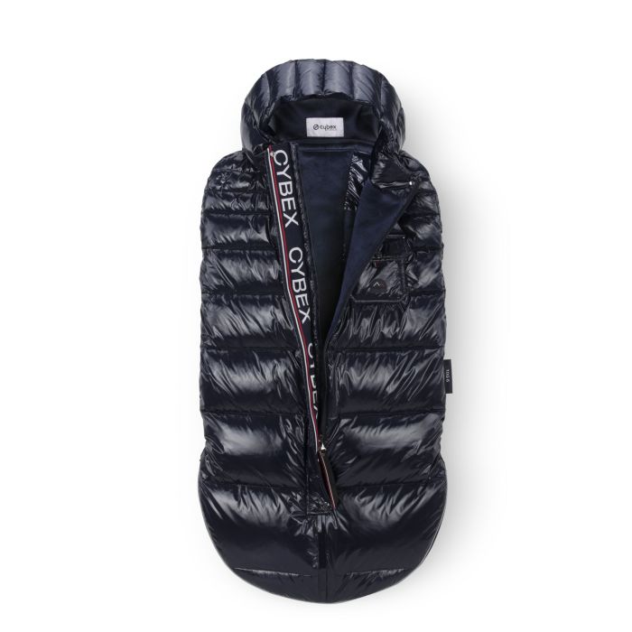 Platinum Winter Footmuff, Cybex, Nautical Blue