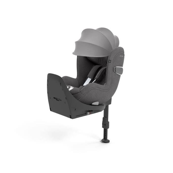 Cybex Sirona T Plus i-Size, Mirage Grey, Bilstol, Inkl Cybex Base T