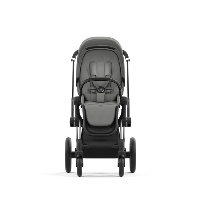 Cybex Priam, Chrome Black/Mirage Grey, Barnevogn