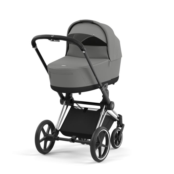 Cybex Priam, Chrome Black/Mirage Grey, Barnevogn