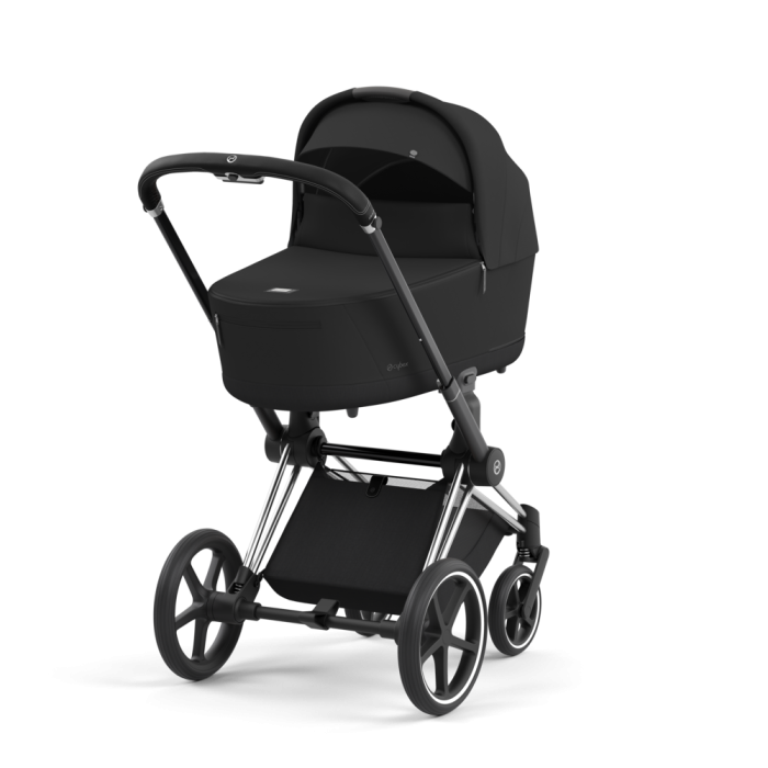 Cybex Priam, Chrome Black/Sepia Black, Komplett barnevogn