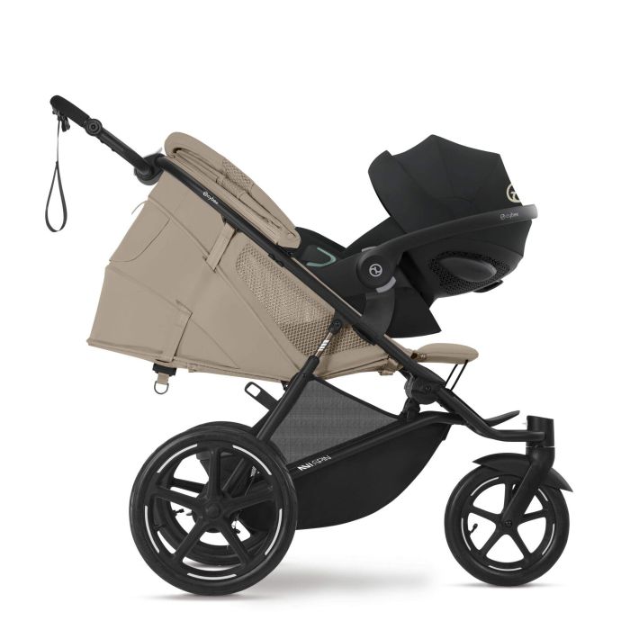 Cybex Avi Spin, BLK Almond Beige, Barnevogn