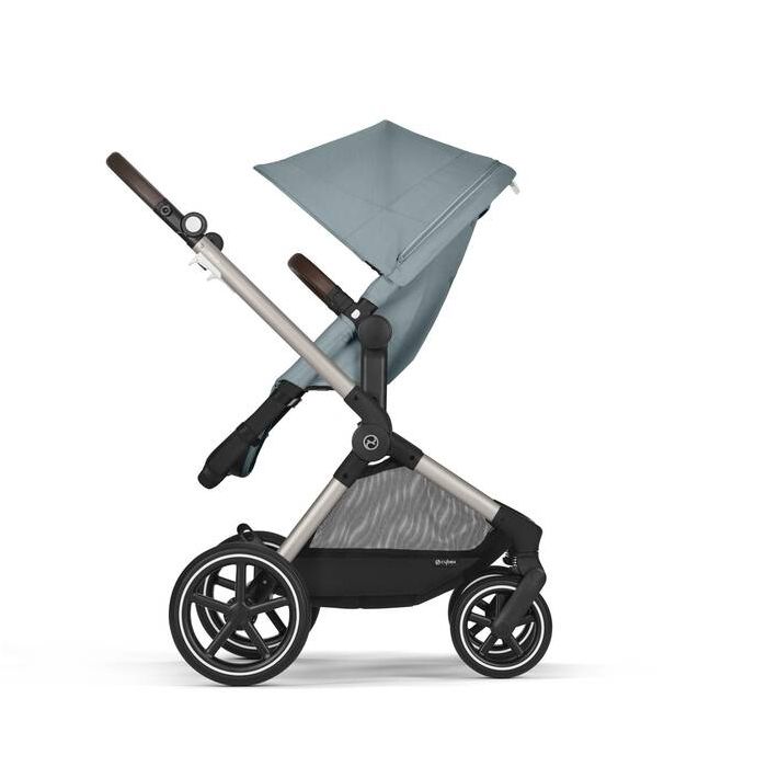 Cybex Eos Lux 2-in-1, Stormy Blue, Barnevogn