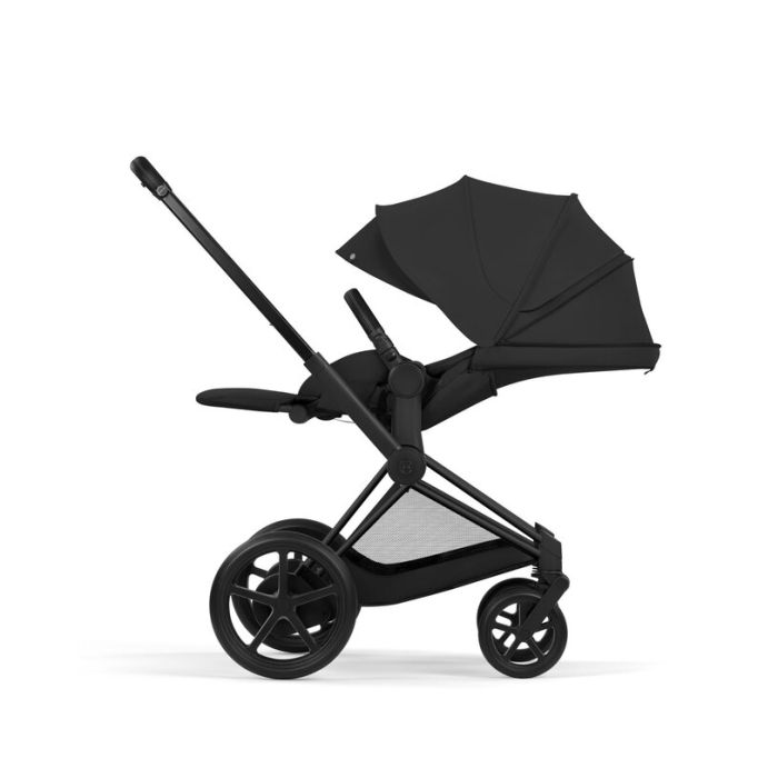 Cybex ePriam, Matt Black/Sepia Black, Komplett barnevogn, New Generation
