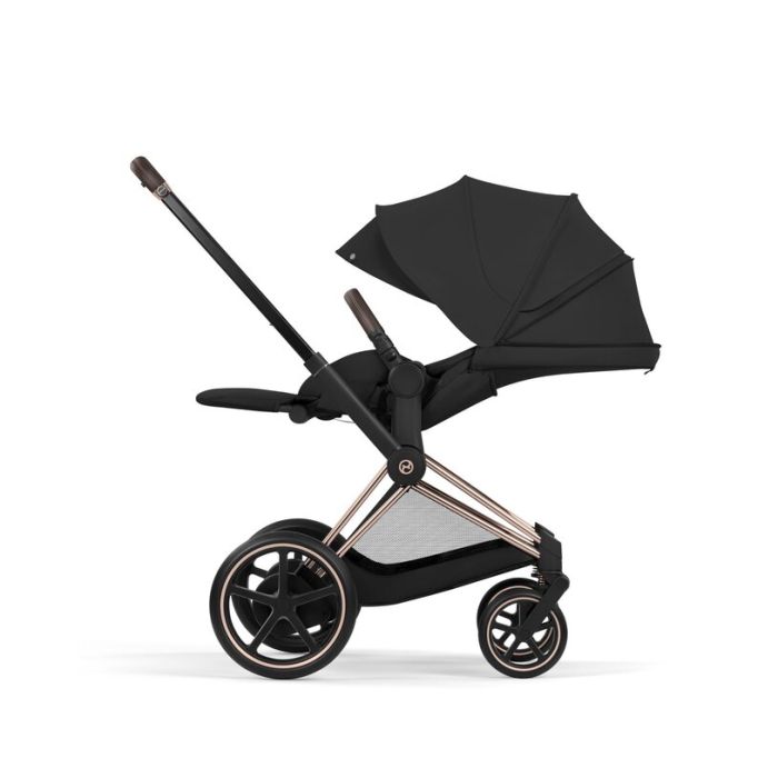 Cybex ePriam, Rose Gold/Sepia Black, Komplett barnevogn, New Generation