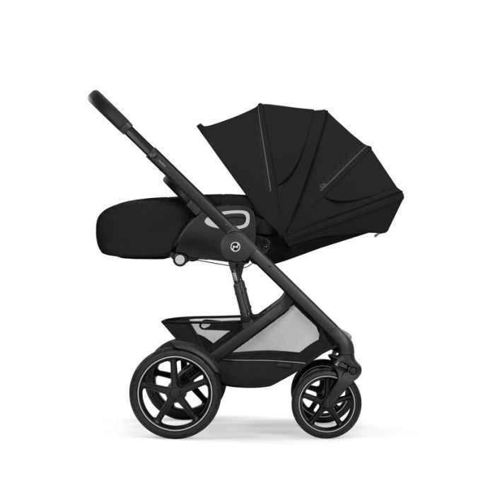 Komplett vogn Cybex Talos S Lux, 2026, Moon Black Ink. Liggedel
