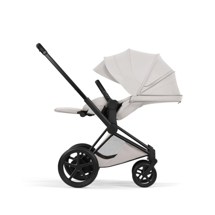 Cybex ePriam, Style Collection, Komplett Barnevogn, New Generation, Matt Black/City Grey