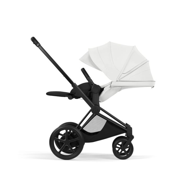 Cybex ePriam, Style Collection, Komplett Barnevogn, New Generation, Matt Black/Off White